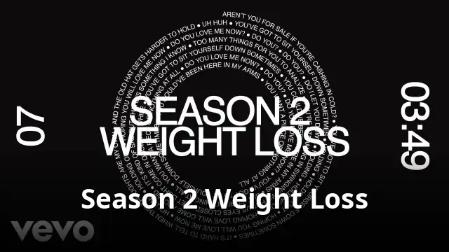 Season 2 Weight Loss